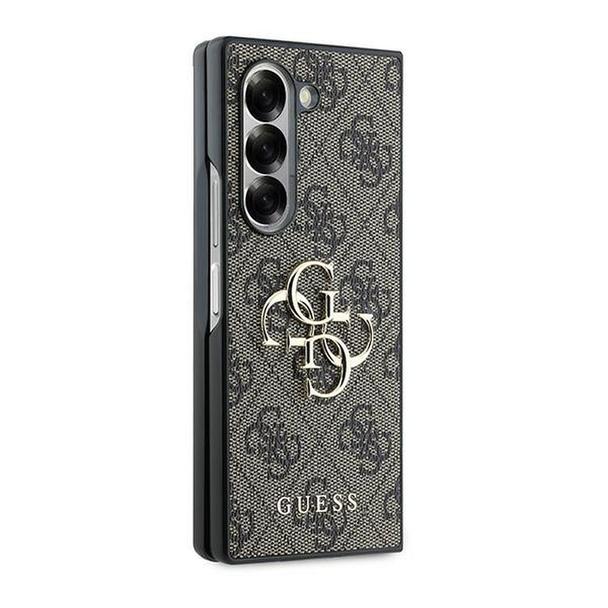 GUESS futerał do SAMSUNG Z Fold 6 GUHCZFD64GMGBR (PU 4G Leather Metal Logo) brązowy