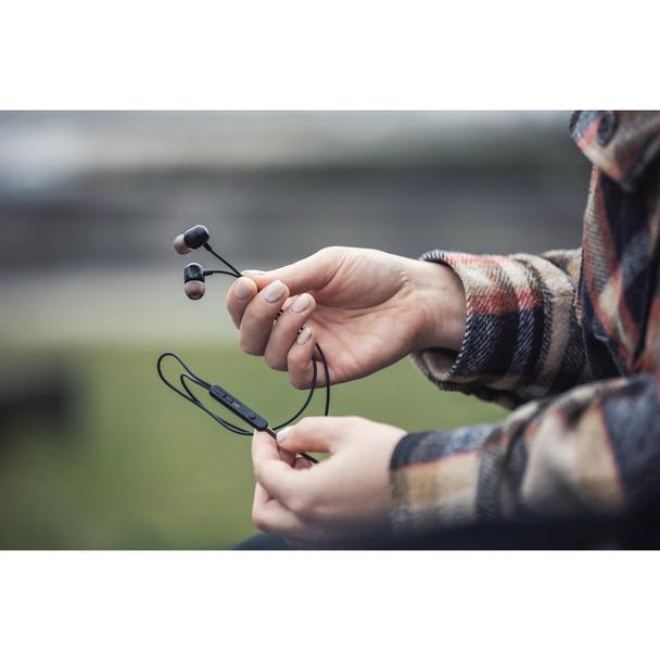Słuchawki przewodowe douszne Jack 3,5 mm Forcell F-Audio U3 czarne