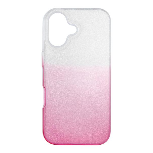 Futerał do iPhone 17 Shining do iPhone 17 transparentny różowy