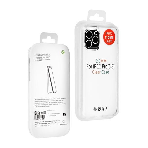 Futerał do iPhone XR Clear Case 2 mm Box transparentny