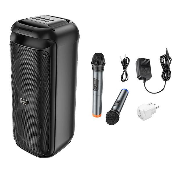 Zestaw do karaoke bluetooth 60W 6h Hoco HA13 PRO czarny