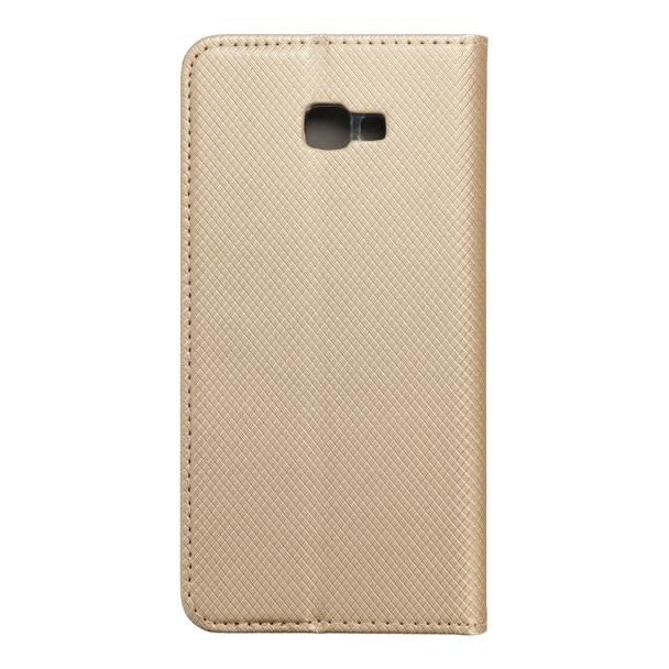 Etui z klapką na Samsung J4 PLUS Smart Case Book złote