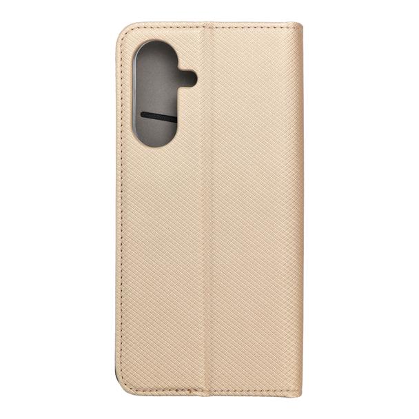 Etui z klapką na Samsung A56 5G Smart Case Book złote