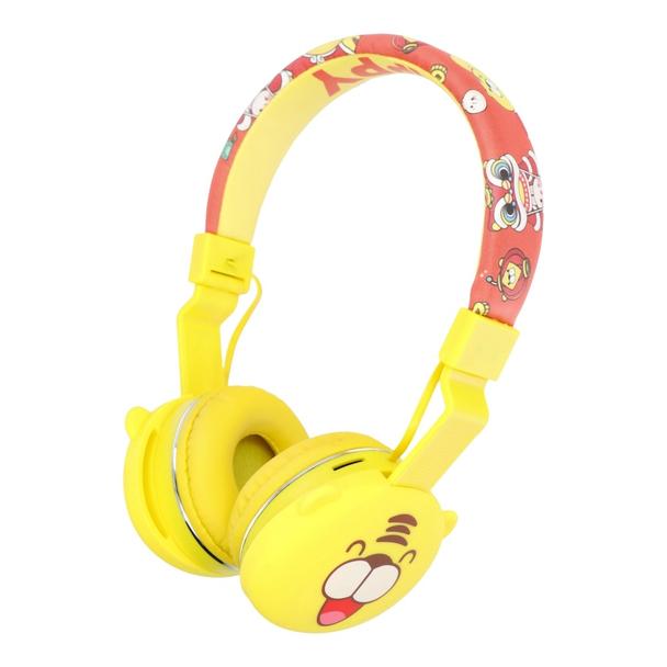 Słuchawki nagłowne bezprzewodowe / bluetooth JELLIE MONSTER Deman YLFS-05BT zółte