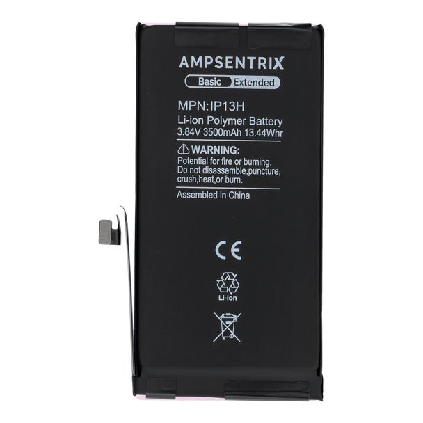 AmpSentrix Basic bateria do iPhone 13 (zwiększona pojemność 3500 mAh)