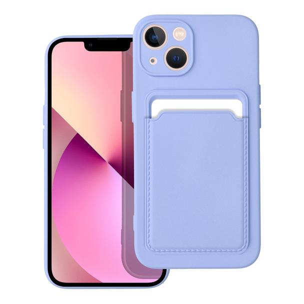 Futerał CARD CASE do IPHONE 13 fioletowy