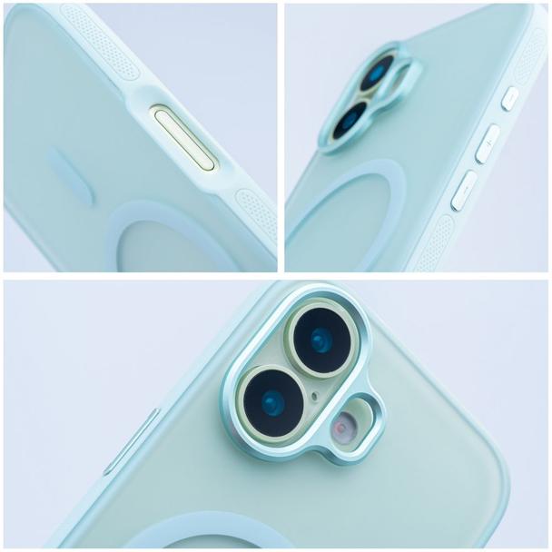 Futerał do iPhone 16 Flexline Mag Cover zgodny z MagSafe zielony