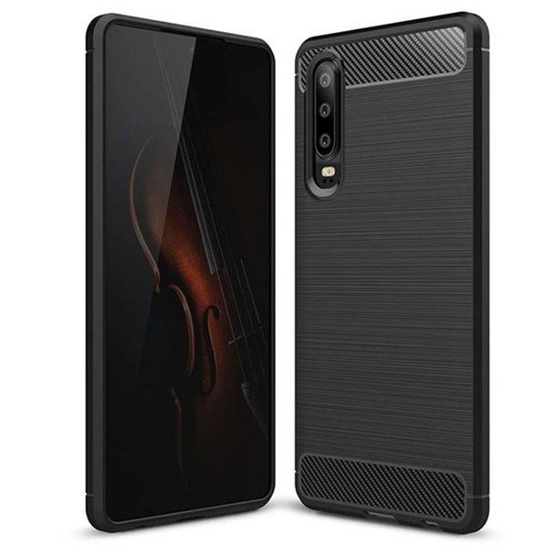 Futerał do Huawei P30 Carbon czarny
