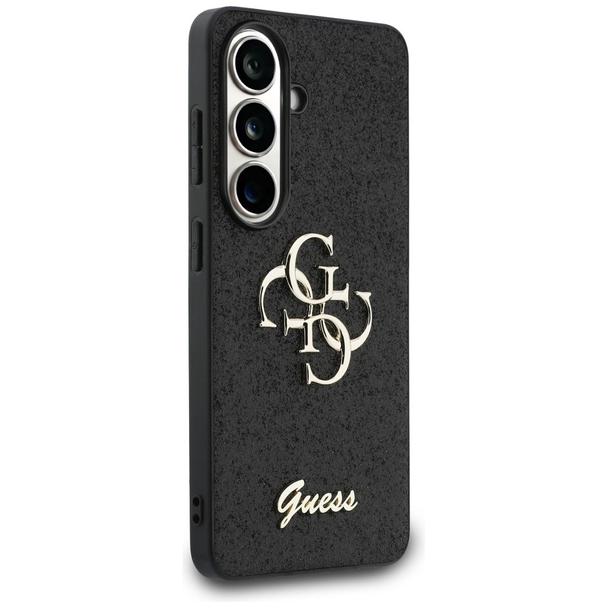 GUESS futerał do SAMSUNG S26 GUHCS26SHG4SGK (Fixed Glitter 4G Big Metal Logo) czarny