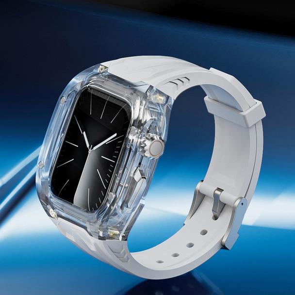 WiWU - Pasek do smartwatcha Wi-WB013 Rambo Watch Band 42/44/45mm - biały