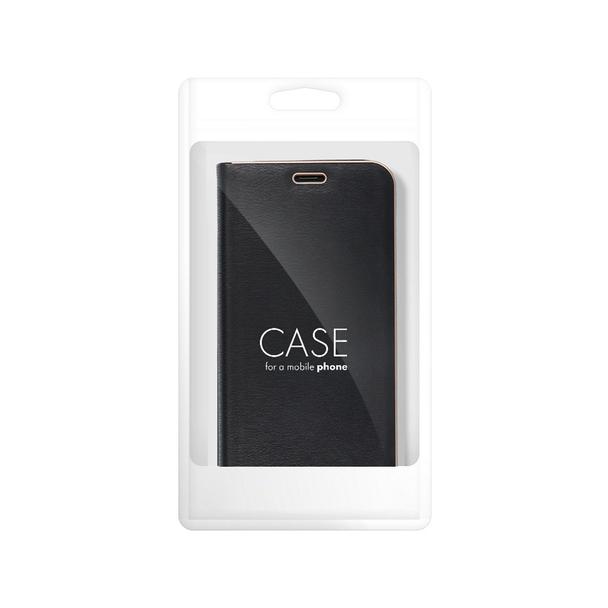 Etui z klapką na Samsung S26 FE Luna Book Gold czarne