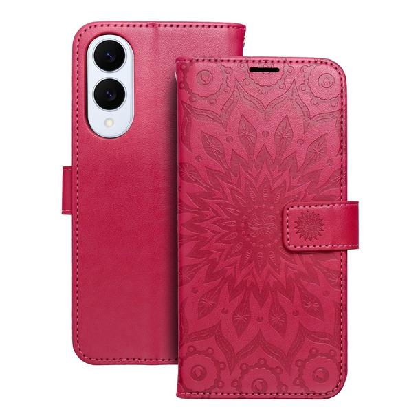 Etui z klapką na Samsung S25 EDGE Mezzo Book mandala magenta