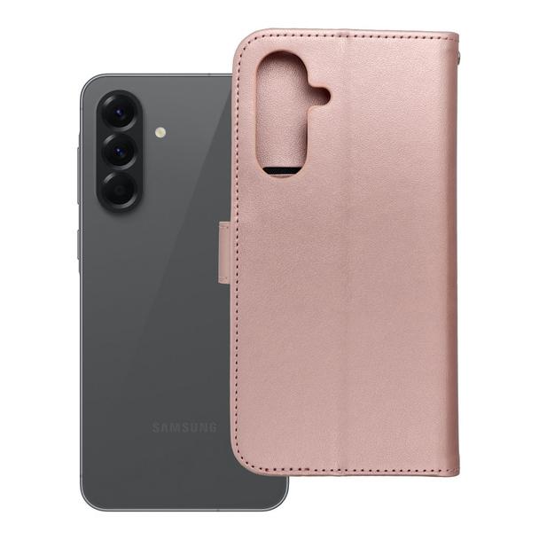 Etui z klapką na Samsung A56 5G Mezzo Book mandala złoto-różowe