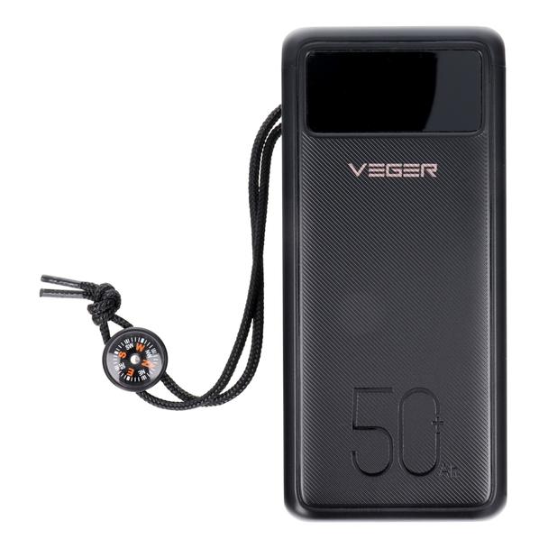 Powerbank Veger Tank Lite (W5001) PD QC3.0 5A 22,5W  50000 mAh czarny