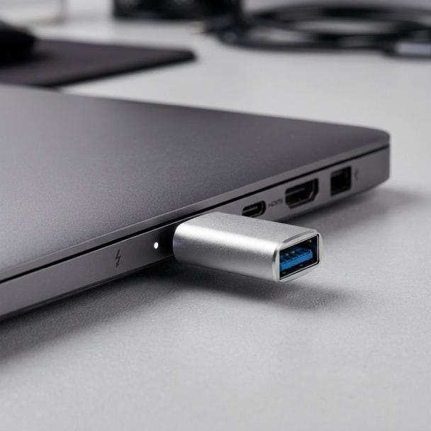 Adapter USB A 3.0 do USB C Blue Star biały