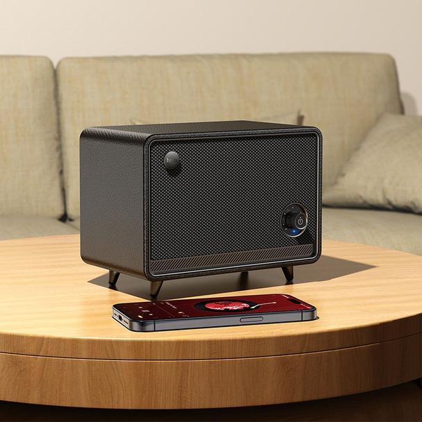 Głośnik bluetooth retro 30W 10h Hoco BS65 czarny