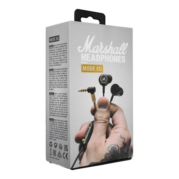 Słuchawki przewodowe douszne Jack 3,5 mm Marshall EQ złoto czarne