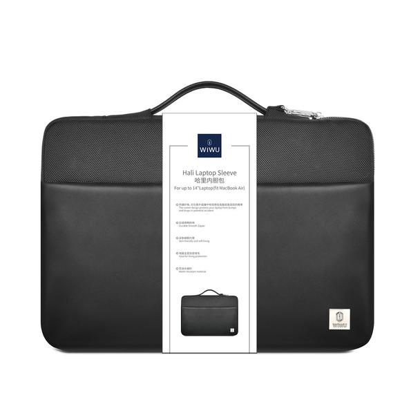 WiWU - Wodoodporna torba na laptopa 14" Hali Laptop Sleeve - czarna
