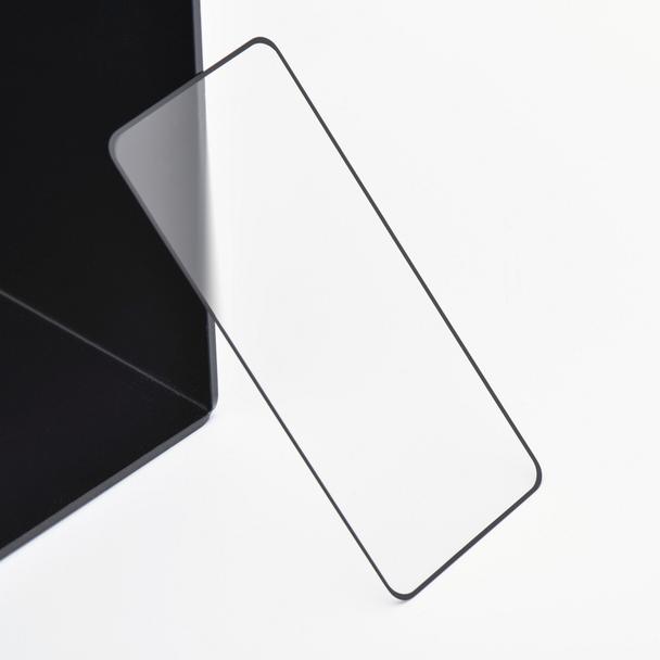 5D Full Glue Tempered Glass - do iPhone 15 Plus / 16 Plus (MATTE) czarny