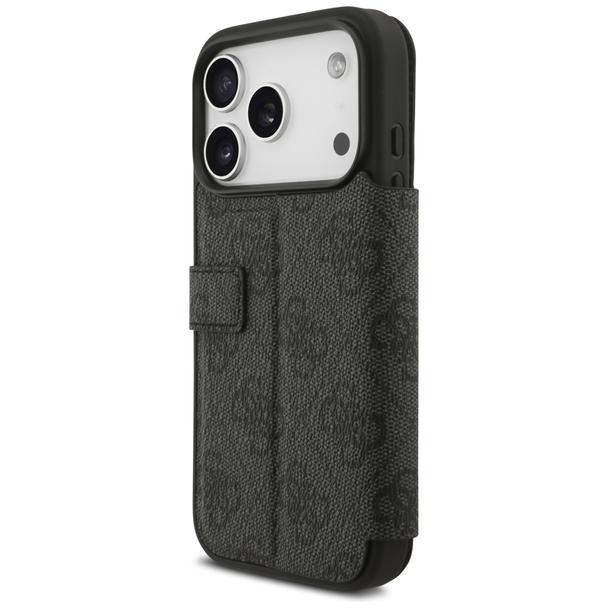 GUESS kabura do IPHONE 17 Pro GUBKP17L4GMGGR (PU 4G Metal Logo) czarna