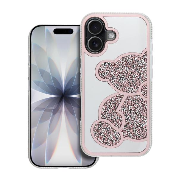 Futerał do iPhone 17 Teddy Bear różowy