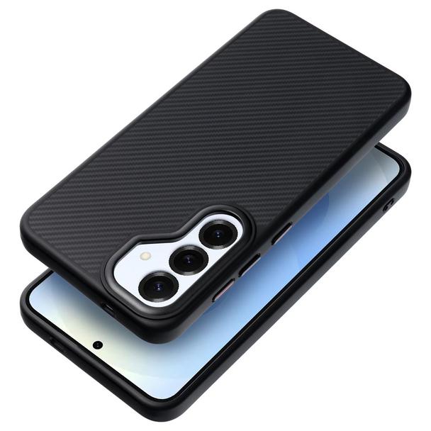 Etui na Samsung S25 PLUS Carbon Elite Mag Cover zgodny z MagSafe czarny
