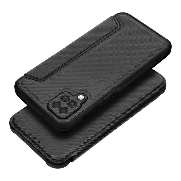 Etui z klapką na Samsung A12 / M12 Razor Book czarne