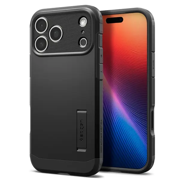 SPIGEN futerał TOUGH ARMOR MAG kompatybilny z MagSafe do IPHONE 17 Pro black