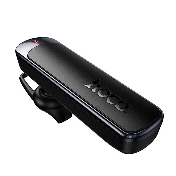 Słuchawka bezprzewodowa mono (ENC, BT 6.0, 130mAh) Hoco E201 czarna