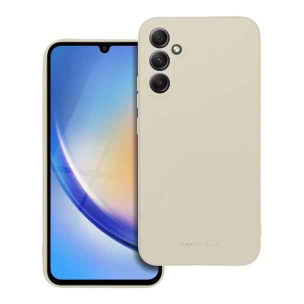 ROAR futerał SPACE do SAMSUNG A34 5G Kremowy