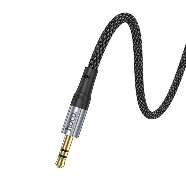 Kabel AUX Jack 3,5 mm do Jack 3,5 mm Hoco 1 m UPA26 czarny
