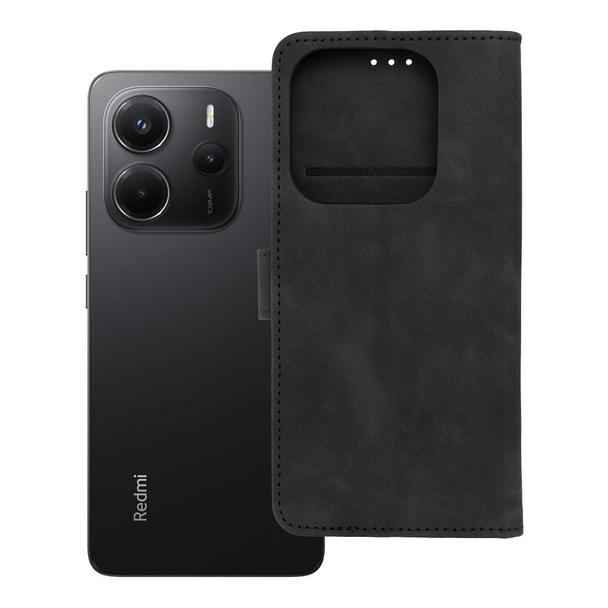 Etui z klapką na Xiaomi Redmi NOTE 14 5G Tender Book czarne