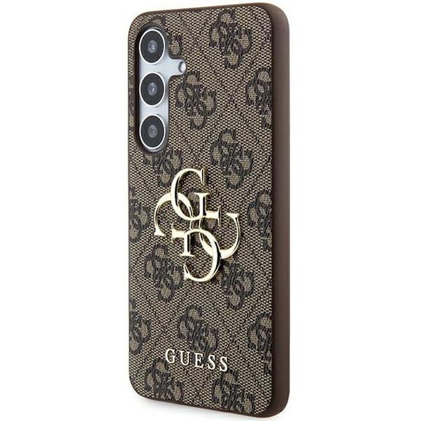 GUESS futerał do SAMSUNG A55 GUHCSA554GMGBR (PU Big 4G Metal Logo) brązowy