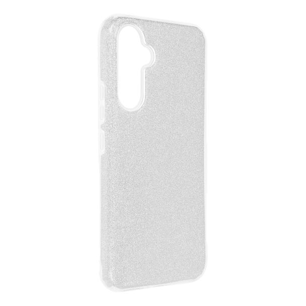 Futerał do Samsung A54 5G Shining srebrny