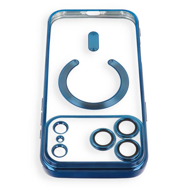 Etui na iPhone 18 Pro / 17 Pro Electro Mag Cover zgodne z MagSafe granatowe