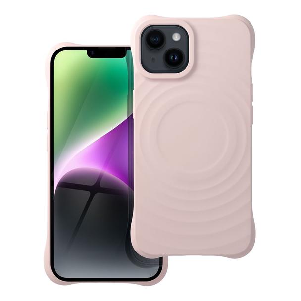 Silicone Zephyr Mag Cover kompatybilny z MagSafe do IPHONE 14 różowy