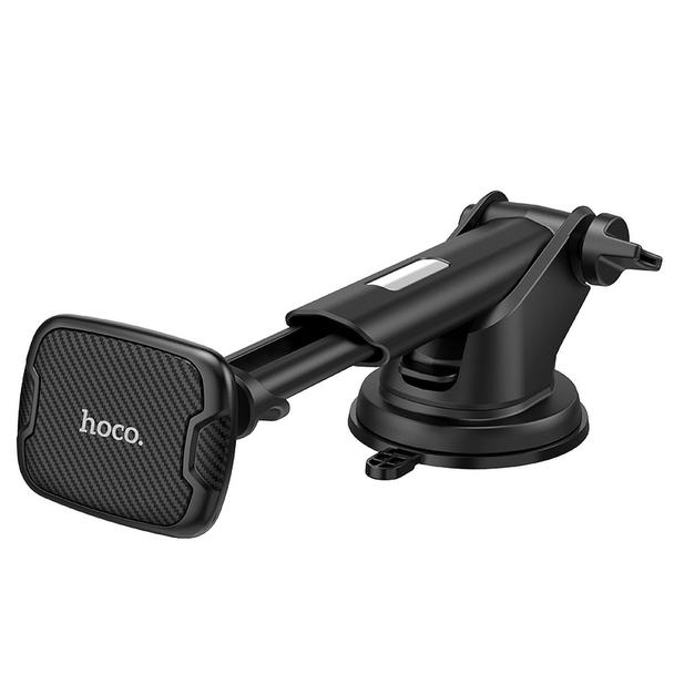 Uchwyt na telefon do samochodu magnetyczny Hoco do szyby / deski CA67 czarny