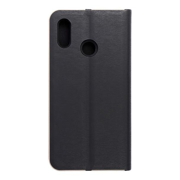 Etui z klapką na Huawei P20 LITE Luna Book Gold czarne