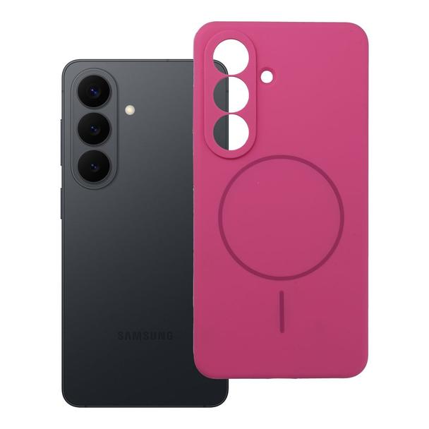 Futerał do Samsung S26 Silicone 2mm zgodny z MagSafe róż