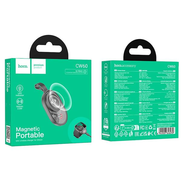 Ładowarka indukcyjna do Apple Watch Hoco 2,5W CW60 czarna