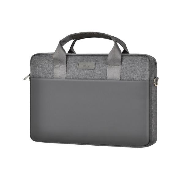 WiWU - Wodoodporna torba na laptopa 15,6" Minimalist Pro - szara