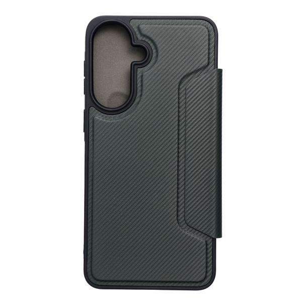 Etui z klapką na Samsung A57 5G Razor Book ciemnozielone