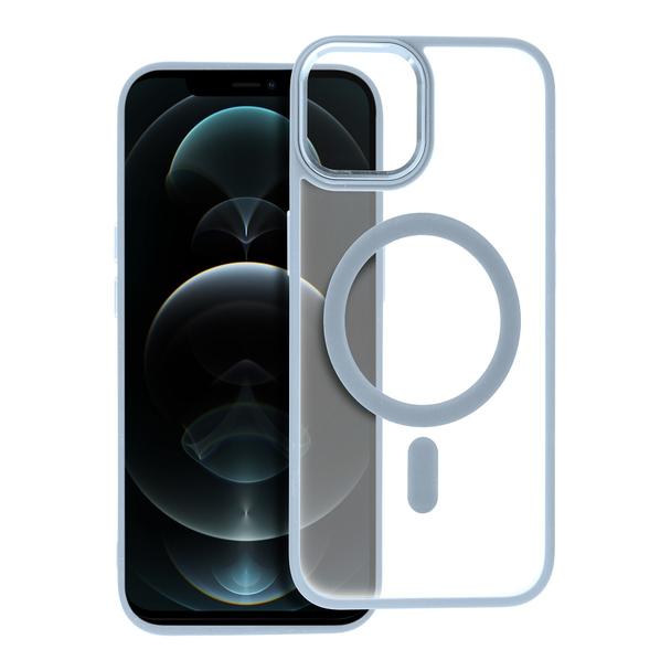 Futerał MATTE MAG COVER kompatybilny z MagSafe do IPHONE 12 Pro Max niebieski