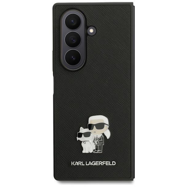 KARL LAGERFELD futerał do SAMSUNG Z Fold7 KLHCZFD7SAPKCNPK (Saffiano KC PIN) czarny