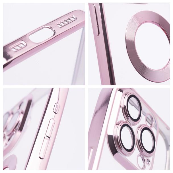 Futerał do iPhone 17 Glam pudrowy róż