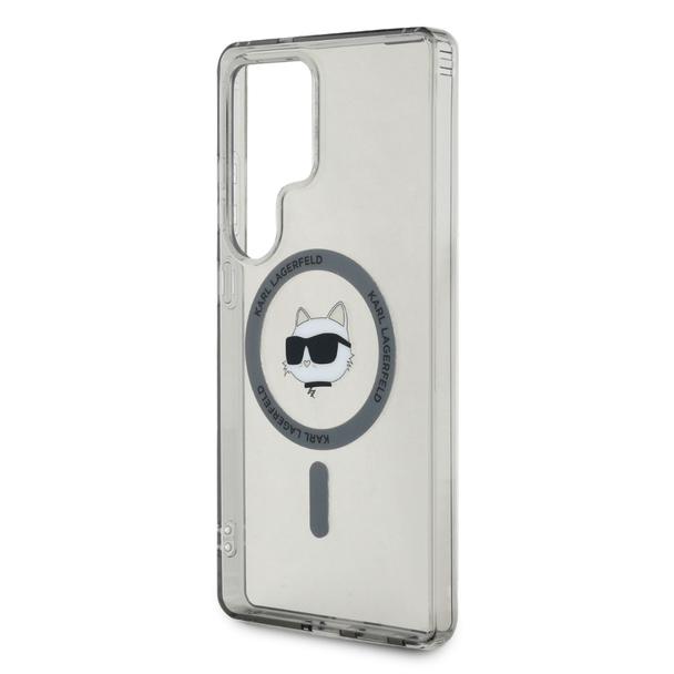 KARL LAGERFELD futerał do SAMSUNG S25 Ultra KLHMS25LHLSCHK (Magnetic IML Metal Choupette Head) czarny