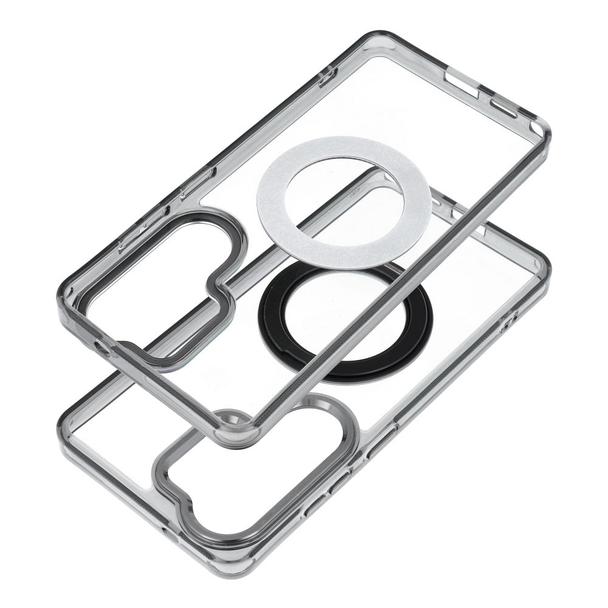 Etui na Samsung A27 Frame Circle Stand zgodne z MagSafe czarne