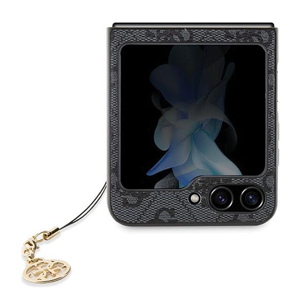 GUESS futerał do SAMSUNG Z Flip 5 GUHCZF5GF4GGR (4G Charm) szary