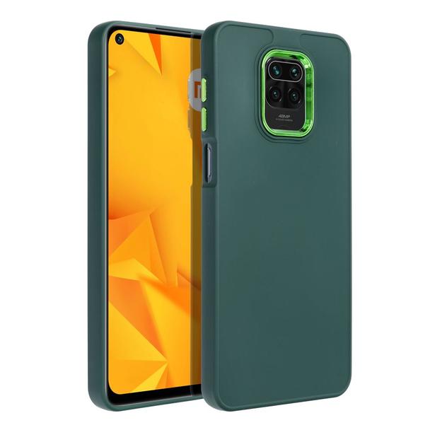 Futerał do Xiaomi Redmi Note 9S / 9 PRO Frame zielony