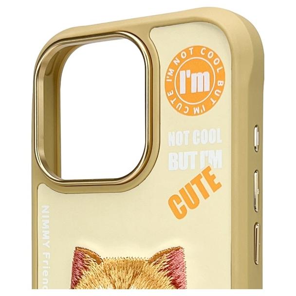 NIMMY futerał COOL&CUTE 2.0 Cat do IPHONE 16 Pro Max khaki
